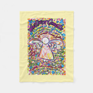 Was Krebs nicht tun kann Chemo Custom Blanket Fleecedecke