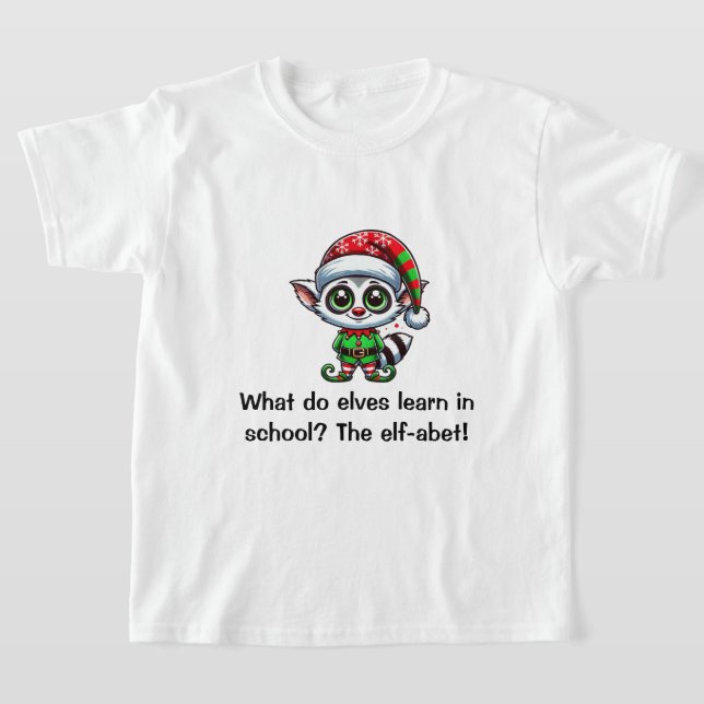 Was lernen Elfen in der Schule? T-Shirt (Ablage )
