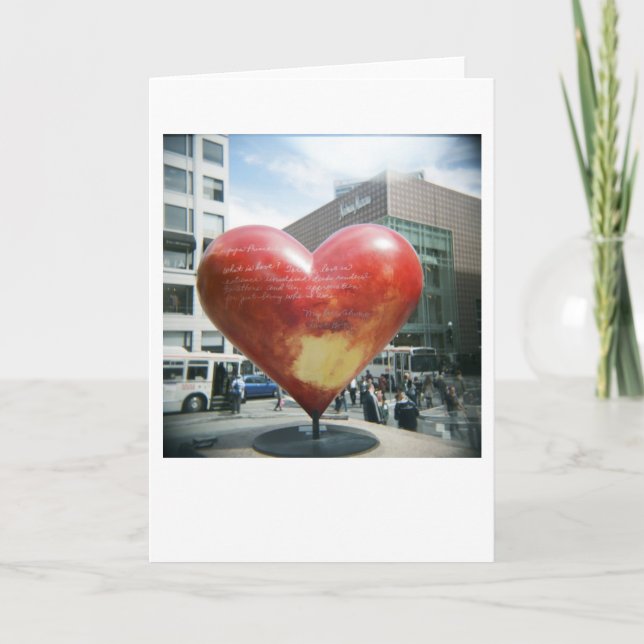 Was Liebe… ist Karte (Vorderseite)