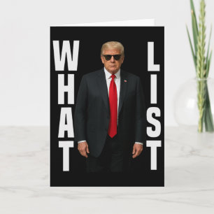 Was Liste Lustig Trump Was Liste Karte