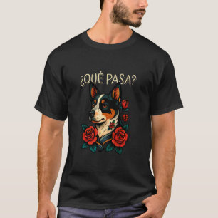 Was Los Australischer Tüpfelrüde Rosen Tattoo-Stil T-Shirt