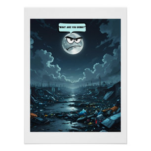 Was machst du? - Wenn der Mond sprechen könnte Poster