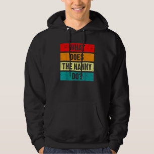 Was macht das Kindermädchen? 1 Hoodie