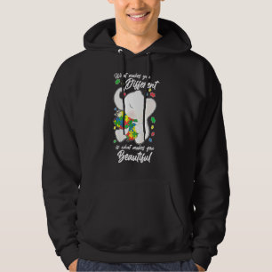 Was macht dich zu einem anderen Elefanten-Mama-Aut Hoodie