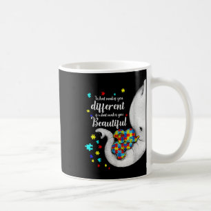 Was macht dich zu einem anderen Elefanten-Mama-Aut Kaffeetasse