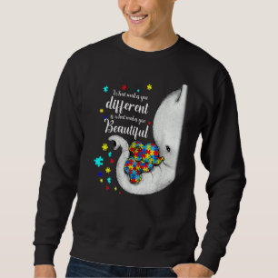 Was macht dich zu einem anderen Elefanten-Mama-Aut Sweatshirt