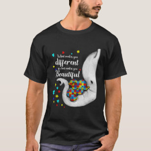 Was macht dich zu einem anderen Elefanten-Mama-Aut T-Shirt