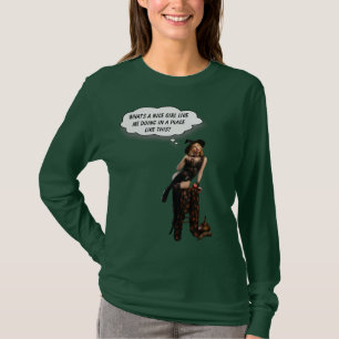 Was macht so ein nettes Mädchen wie ich? T-Shirt