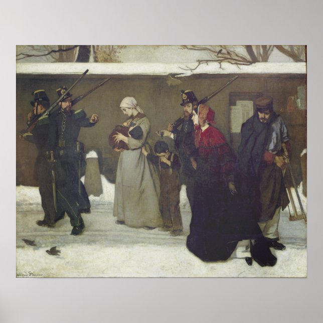 Was man Vagrancy oder Jäger von Vincennes nennt Poster (Vorne)