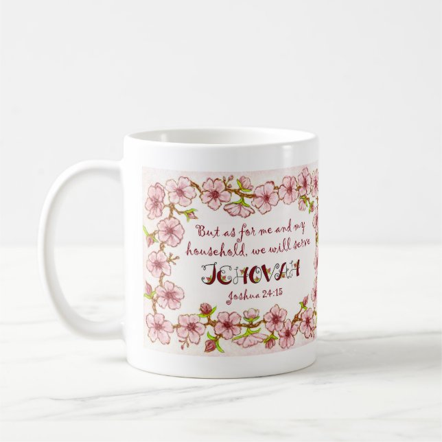 Was mein Haushalt angeht, werden wir Jehovah Tasse (Links)