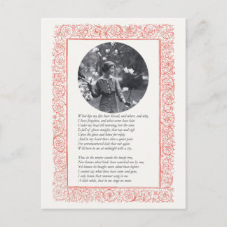 Was meine Lippen geküsst haben, wo und warum Postkarte