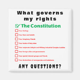Was meine Rechte regelt - Die Verfassung Magnet