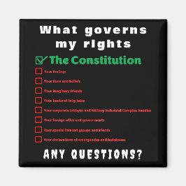 Was meine Rechte regelt - Die Verfassung Magnet
