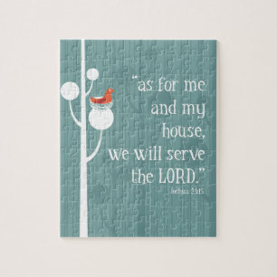 Was mich und mein Haus anbetrifft Puzzle