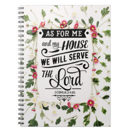 Was mich und mein Haus betrifft Notizblock