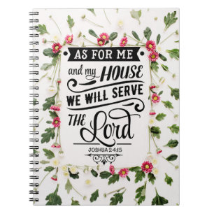 Was mich und mein Haus betrifft Notizblock