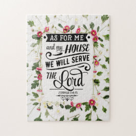 Was mich und mein Haus betrifft Puzzle