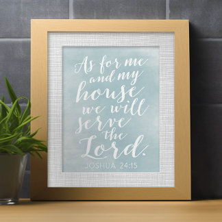 Was mich und mein Haus betrifft, so werden wir dem