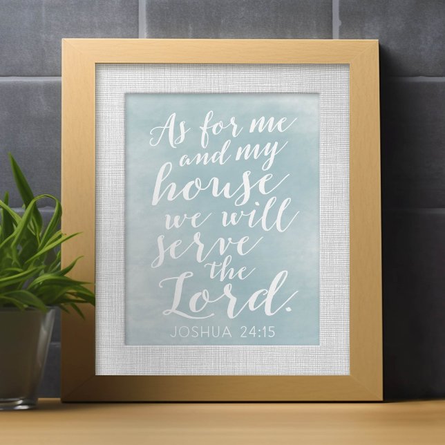 Was mich und mein Haus betrifft, so werden wir dem (Von Creator hochgeladen)