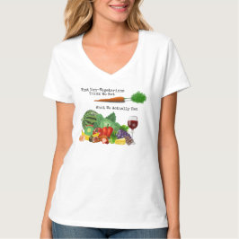 Was Nicht-Vegetarier denken, wir essen... T-Shirt