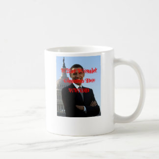Was Obama WWOD tun würde Tasse