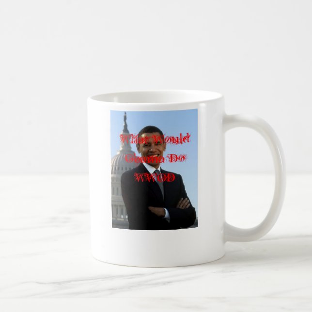 Was Obama WWOD tun würde Tasse (Rechts)