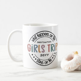 Was passiert auf Girls Trip Custom Girls Weekend Kaffeetasse