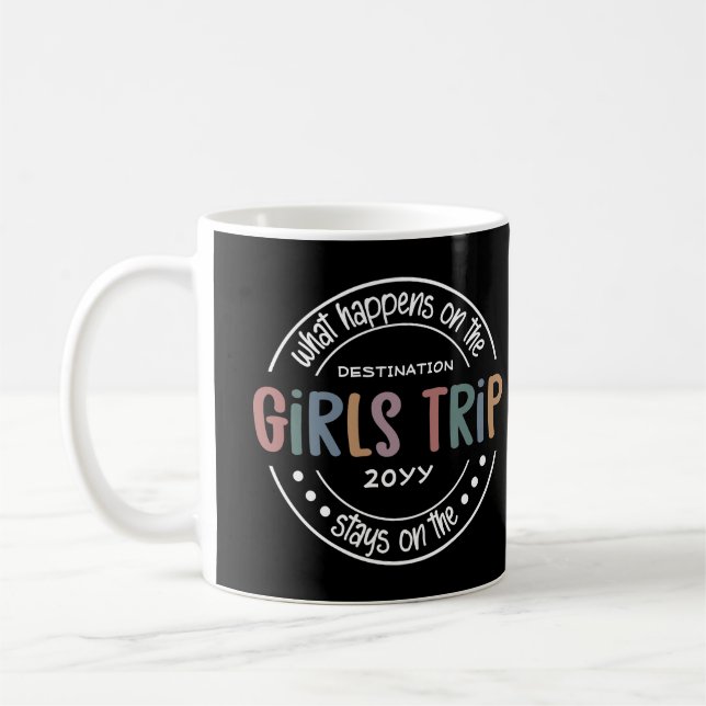 Was passiert auf Girls Trip Custom Girls Weekend Kaffeetasse (Links)