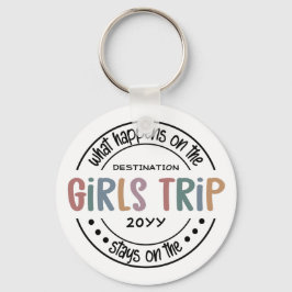 Was passiert auf Girls Trip Custom Girls Weekend Schlüsselanhänger