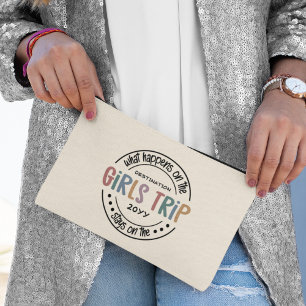 Was passiert auf Girls Trip Custom Girls Weekend Zubehörtasche