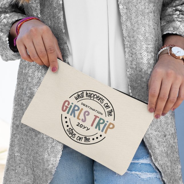 Was passiert auf Girls Trip Custom Girls Weekend Zubehörtasche (Von Creator hochgeladen)