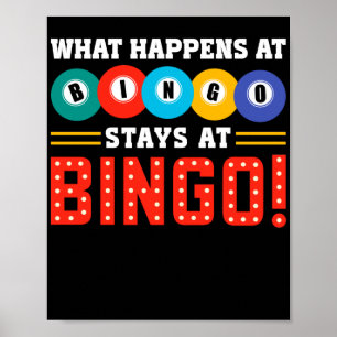 Was passiert bei BingoStays am Bingo Funny Lucky Poster