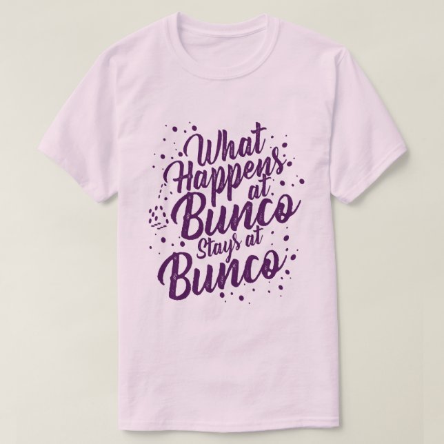 Was passiert bei Bunco Bleibe bei Bunco Funny Bunc T-Shirt (Design vorne)
