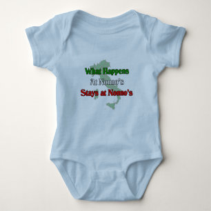 Was passiert bei Nonno's bleibe bei Nonno's Baby Strampler