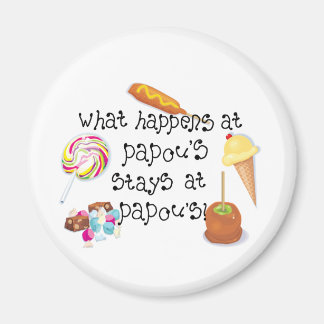 Was passiert bei Papou's BLEIBE bei Papou&apo Magnet
