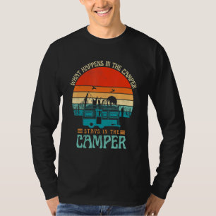 Was passiert im Camper-Camping mit Redewendungen? T-Shirt