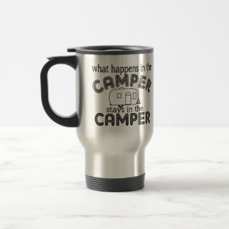 Was passiert in den Camper-Tasse? Reisebecher