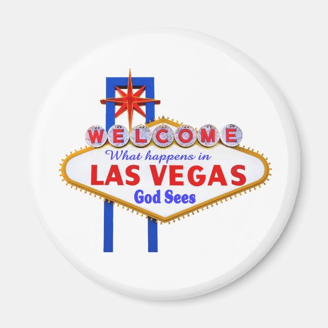 Was passiert mit dem Vegas-Magneten? Magnet (Vorne)