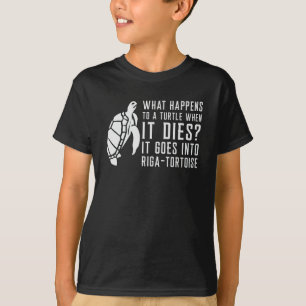 Was passiert mit einem lustigen Geschenk für Schil T-Shirt