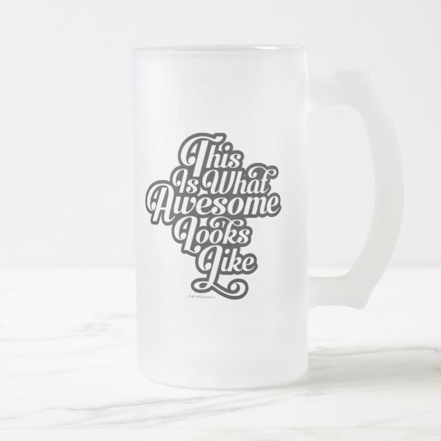 Was Phantastisch aussieht wie Mattierte Glass-Bier Mattglas Bierglas (Rechts)