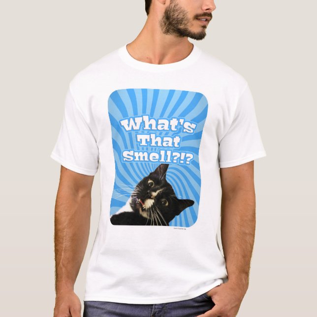Was riecht dieses komische Cat-Foto? T-Shirt (Vorderseite)