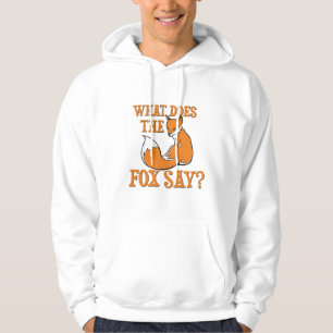 Was sagt der Fox? Hoodie