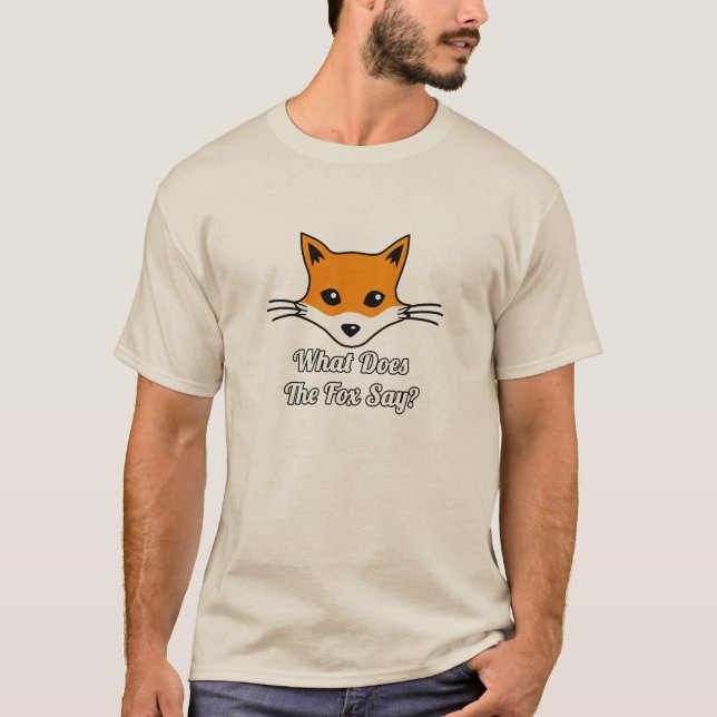Was sagt der Fox? T-Shirt (Vorderseite)