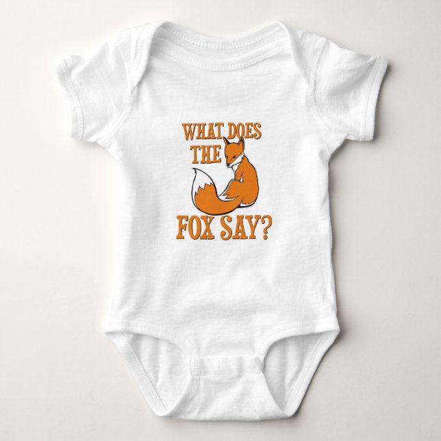 Was sagt der Fox? T-Shirt (Vorderseite)
