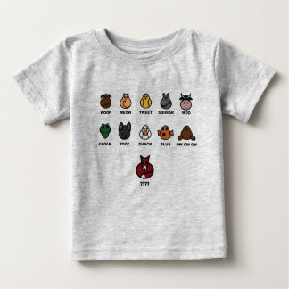Was sagt der Fuchs? Baby T-shirt