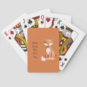 Was Sagt der Fuchs? Spielkarten
