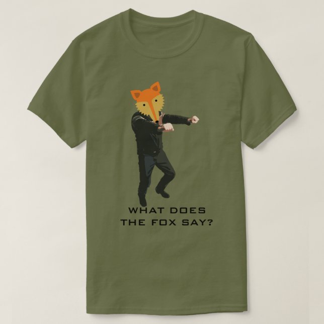 Was sagt der Fuchs? T-Shirt (Design vorne)