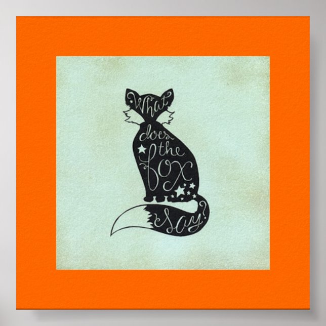 Was sagt Fox Poster? Poster (Vorne)