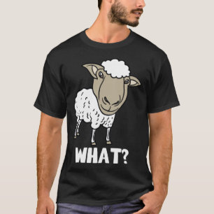 Was Schafe für Hirten und Bauer T-Shirt