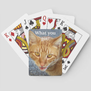 Was Sie got haben!_Bicycle® Spielkarten